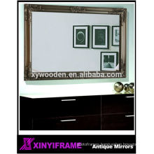 Silver Frame Wall Mounted Dressing Mirrors